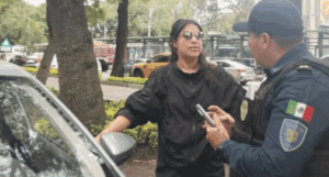 Mujer atropella a perrito Husky y se burla del suceso