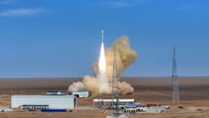 Cohete chino lleva al espacio dos satélites mexicanos 