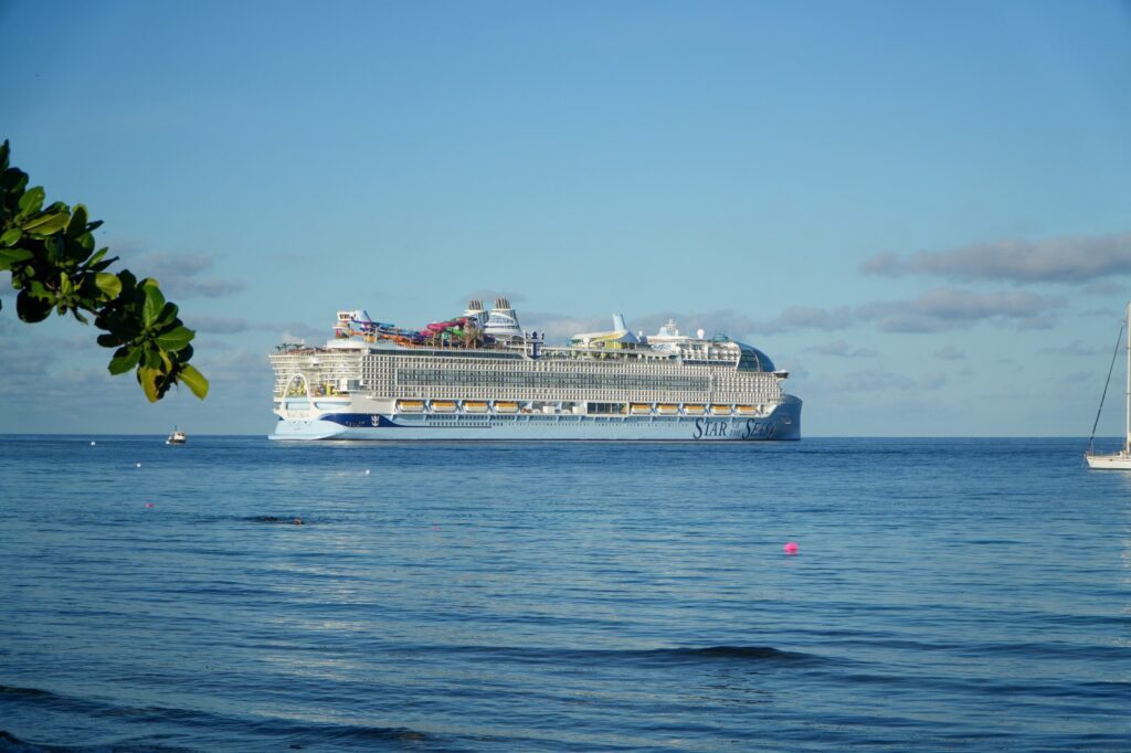 Arriba a Cozumel el crucero más grande del mundo