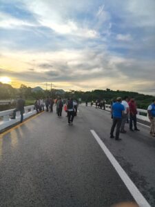 Colapsa puente en Chiapas por fuertes lluvias 