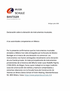 Violines donados a niños de Chiapas son retenidos por la Marina en Veracruz 