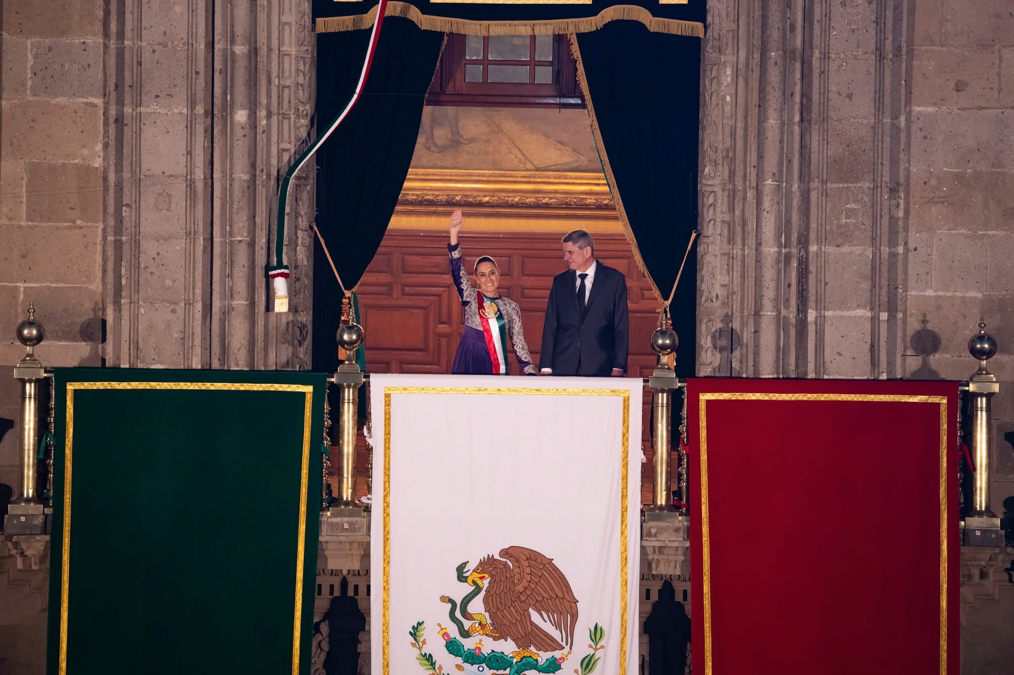 Claudia Sheinbaum hace historia con su primer Grito de Independencia