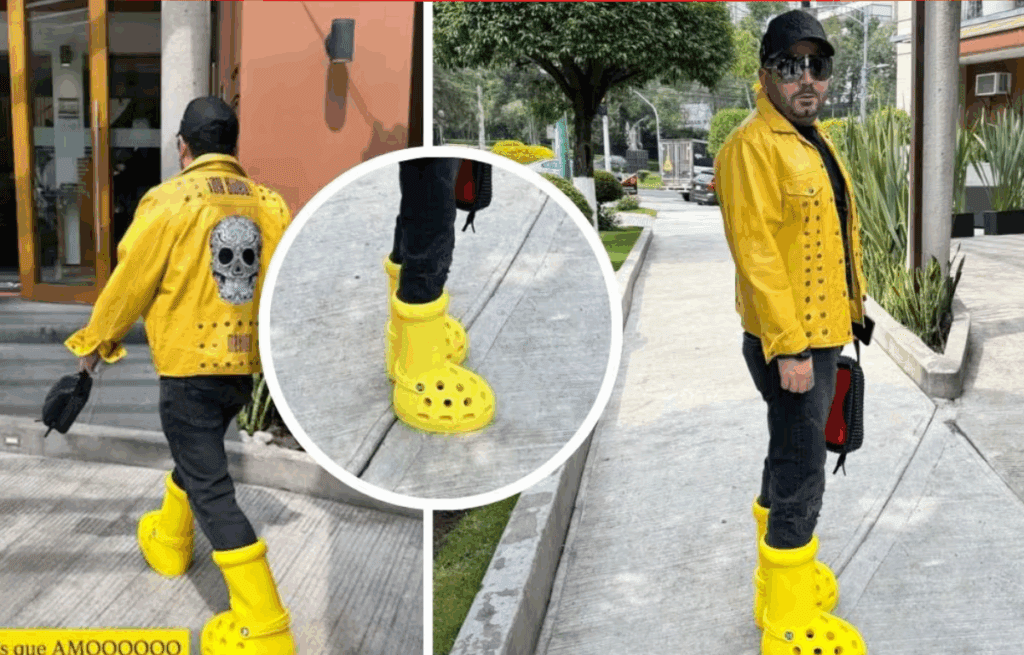José Eduardo Derbez presume excéntricas botas y se vuelve viral