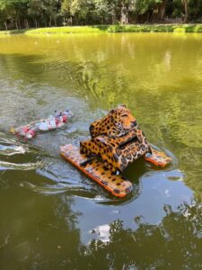 Estudiantes crean robot recolector de basura acuática en Chiapas 