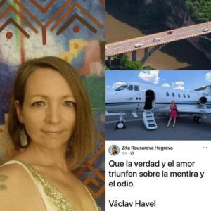 Subsecretaria de Turismo de Chiapas se avienta de un puente 