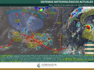 Clima hoy en Cancún y Quintana Roo: Nublado con posibles lluvias 