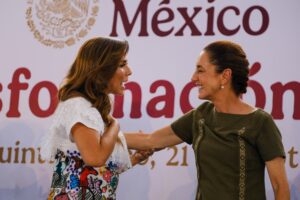 Sheinbaun rindió cuentas a más de 27 mil ciudadanos en Cancún