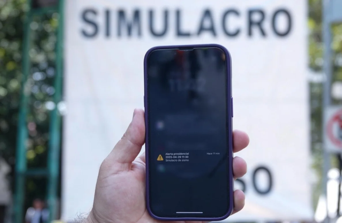 Simulacro Nacional 2025: Se activa alerta sísmica en celulares