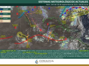 Clima hoy en Cancún y Quintana Roo: Lluvias por onda tropical 35 1 CLIMA HOY
