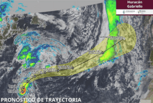 Gabrielle se intensifica a huracán de categoría 3 en el Atlántico