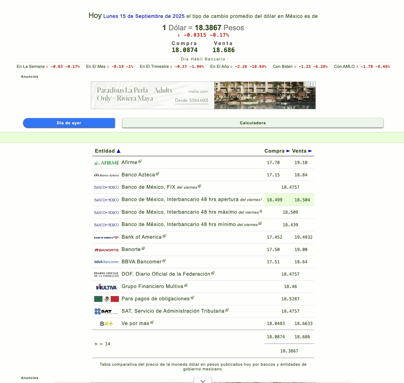 precio 1