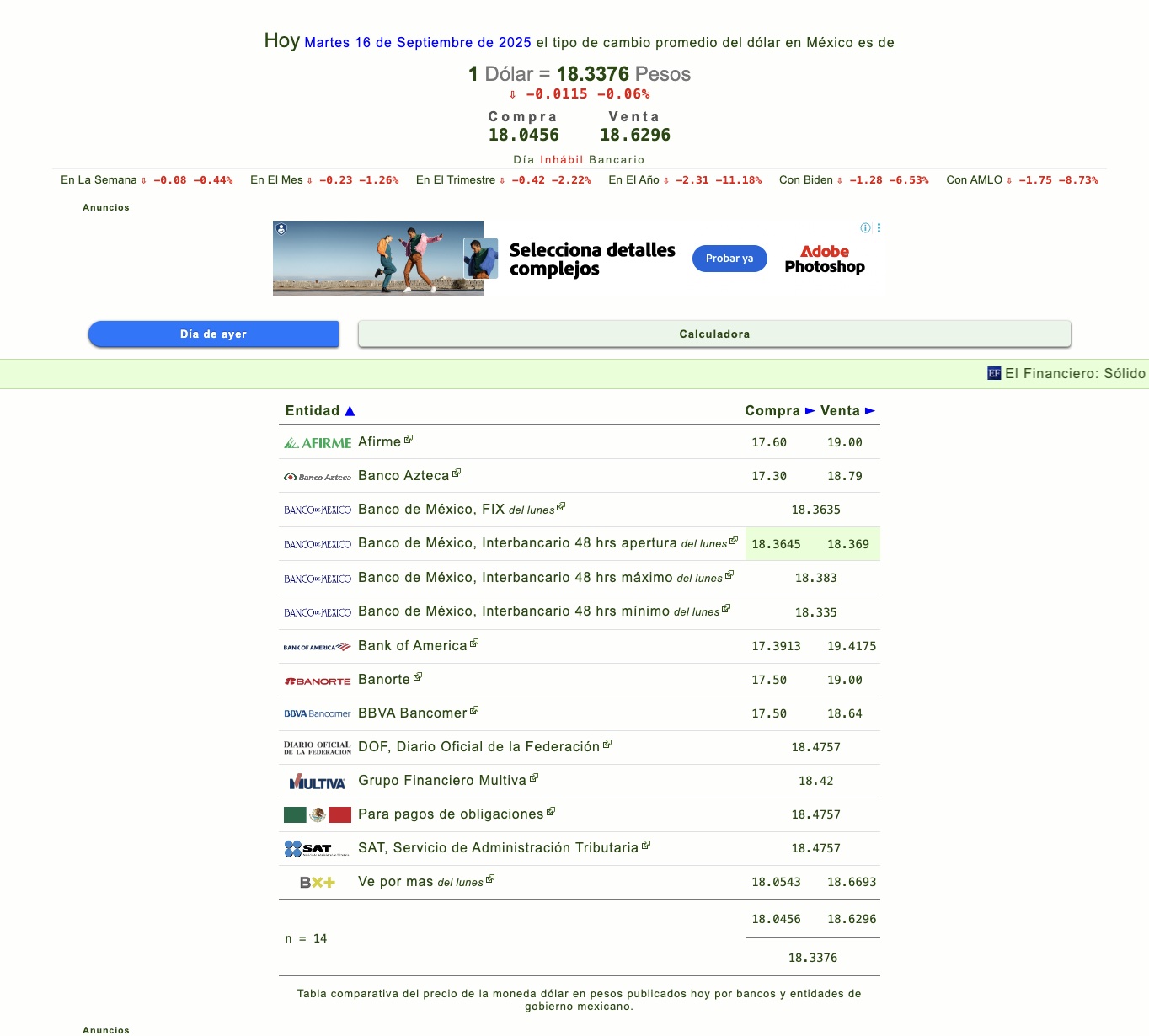 precio 2
