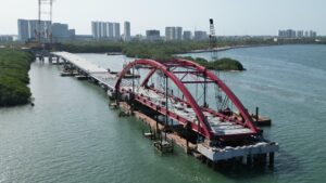 Puente Nichupté de Cancún sí estará listo en diciembre 2025; lleva avance del 87%