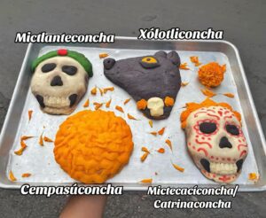 Conchasúchil: el pan que mezcla tradición y creatividad para Día de Muertos