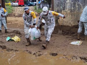 Más de 100 municipios en México en emergencia en cinco estados por lluvias