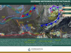 Clima hoy en Cancún y Quintana Roo: Nublado con posibilidad de lluvias 