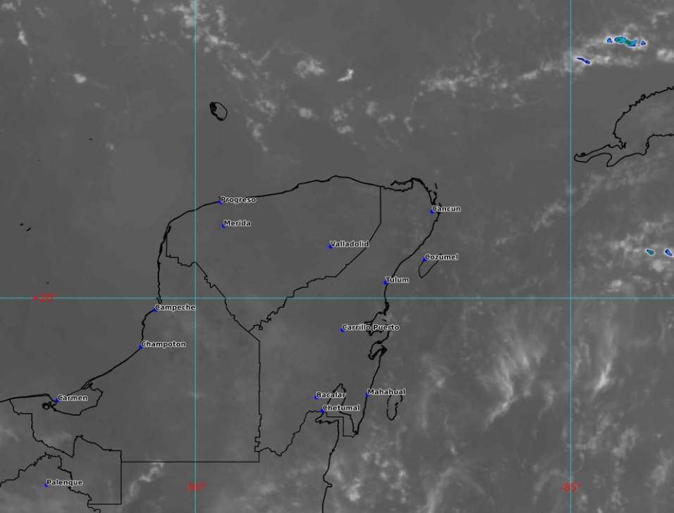 Clima hoy en Cancún y Quintana Roo: Nublado con cubascos 3 Clima hoy