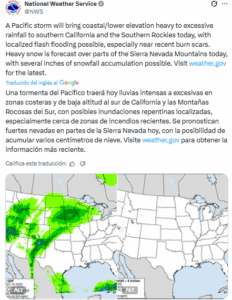 Alertan por súper tormenta en México