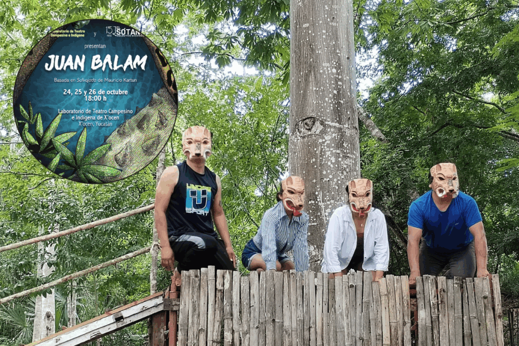 “Juan Balam” se estrenará en el Teatro Comunitario Maya en el corazón de X’ocen