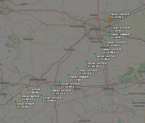 Avión mexicano cae en Michigan y no deja sobrevivientes