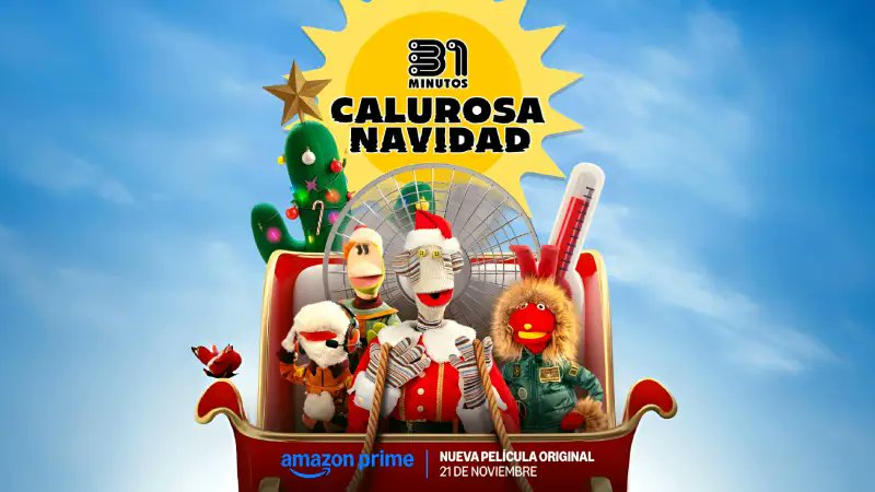 31 Minutos: Calurosa Navidad llega a Prime Video
