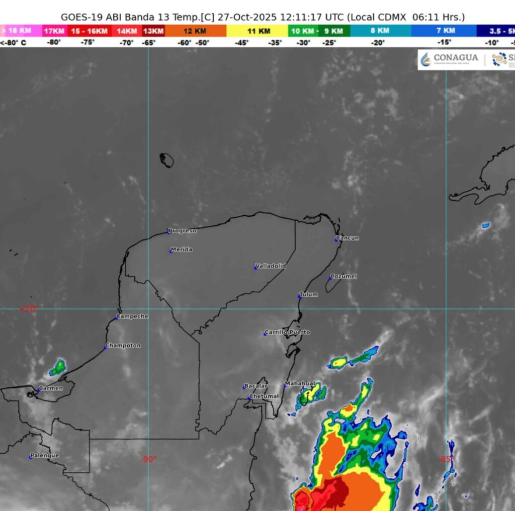 Clima hoy en Cancún y Quintana Roo: Lluvias puntuales 5 Clima hoy