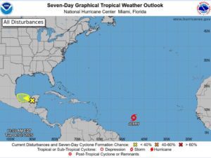 Tormenta Tropical Jerry se forma en el Atlántico central