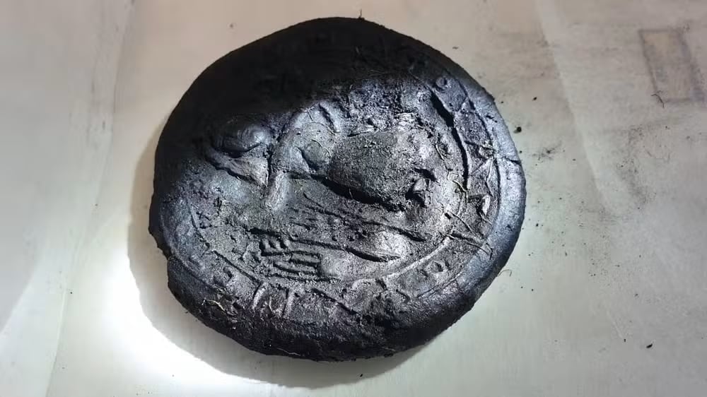 Descubren en Turquía panes de comunión de 1,300 años con la imagen de Cristo
