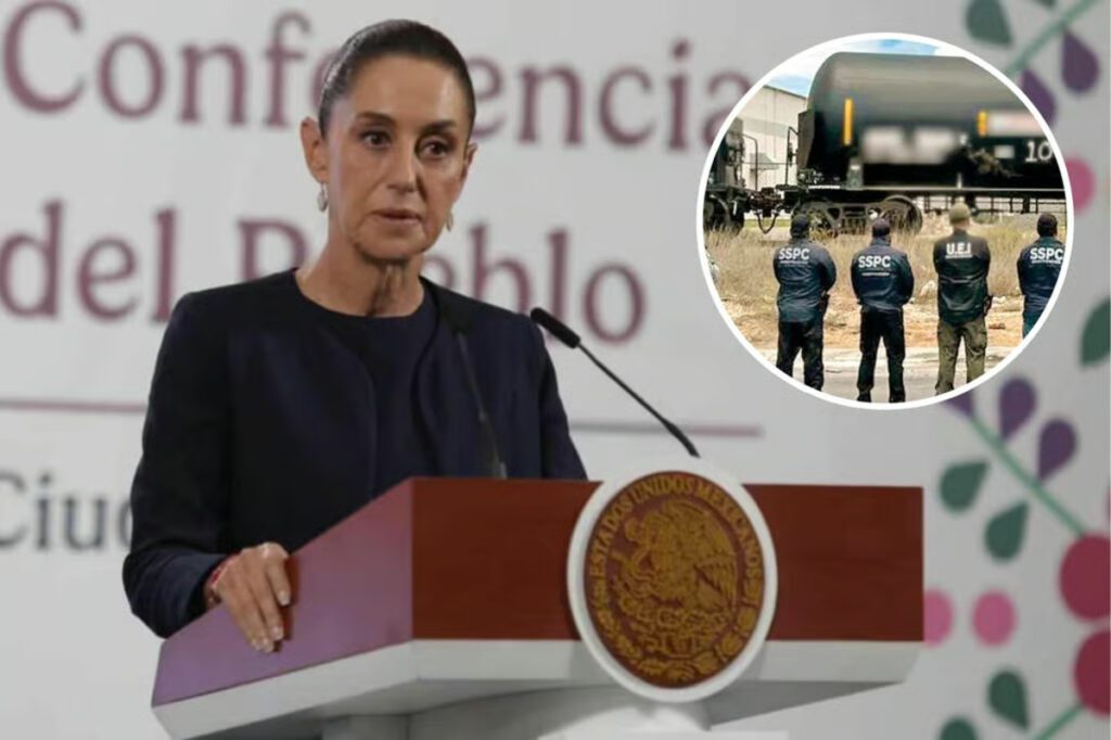 Empresarios de Estados Unidos investigados por huachicol fiscal: Sheinbaum