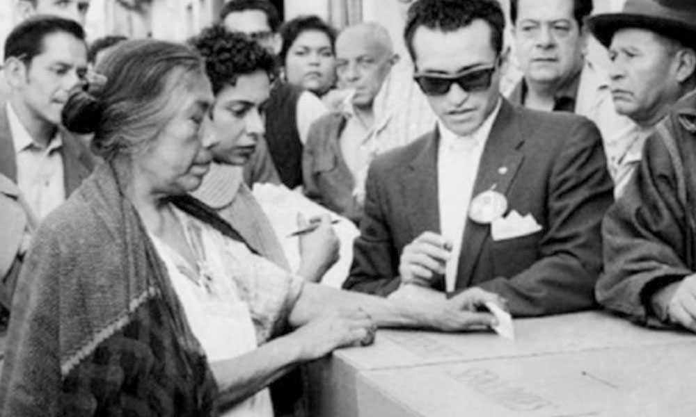 Celebra México 72 años del voto femenino