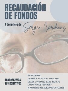 Únete a la campaña solidaria para apoyar a Sergio Cárdenas, periodista y locutor cancunense