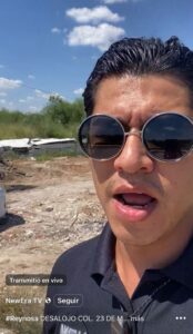 Roban celular a reportero en pleno transmisión en vivo