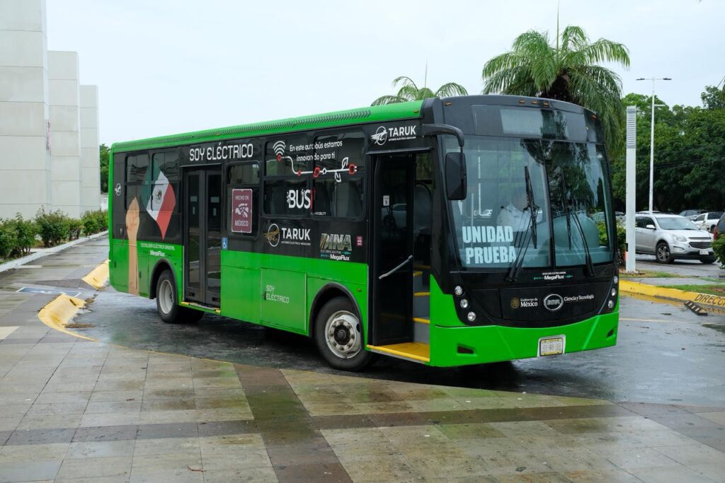 Inician las pruebas del transporte eléctrico en Chetumal