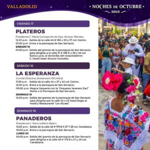 Valladolid celebra sus tradicionales Noches de Octubre: 