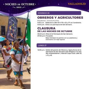 Valladolid celebra sus tradicionales Noches de Octubre: 