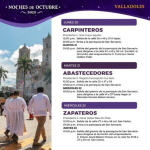 Valladolid celebra sus tradicionales Noches de Octubre: 