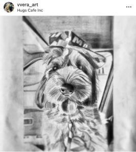 Artista inmortaliza mascotas con un toque único y emocional