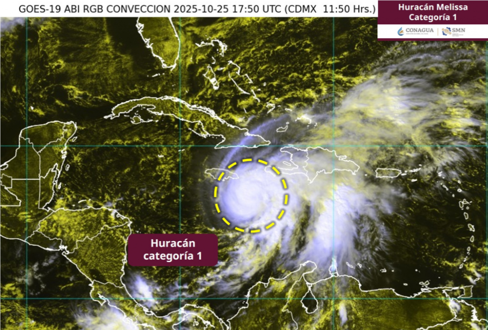 Melissa ya es huracán de categoría 1: ¿Dónde se encuentra? 4 Melissa ya es huracán de categoría 1 ¿Dónde se encuentra?