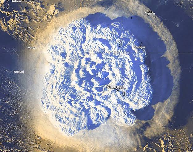 Hunga Tonga-Hunga Ha‘apai: La Isla que emergió en el Pacífico Sur
