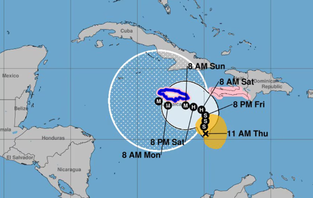 Tormenta Tropical Melissa avanza en el Caribe; evolucionaría a huracán categoría 4