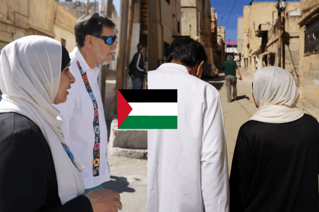 Noroña recorre Wihdat, colonia que inició como campo de refugiados palestinos en 1955 4 Noroña recorre Wihdat, colonia que inició como campo de refugiados palestinos en 1955
