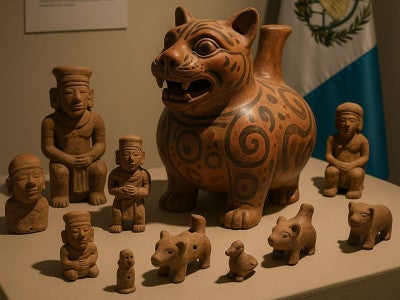 Mujer devuelve a Guatemala valiosos tesoros mayas que conservaba en México