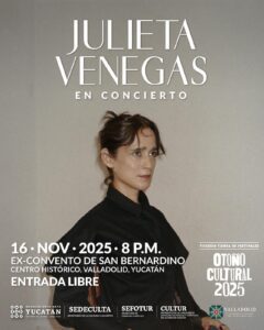 Julieta Venegas gratis en Valladolid por el Otoño Cultural 2025