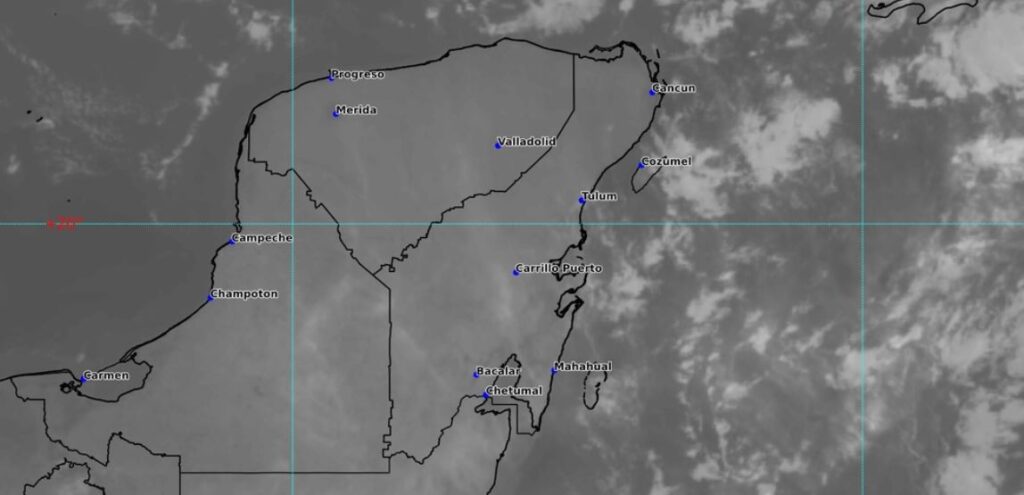 Clima en Cancún y Quintana Roo: Lluvias aisladas como influencia del Frente Frío núm. 12
