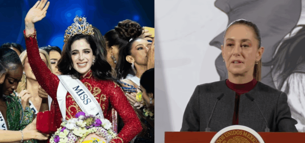 Así felicito Sheinbaum a Fátima Bosch por su triunfo en Miss Universo 2025 3 Así felicito Sheinbaum a Fátima Bosch por su triunfo en Miss Universo 2025