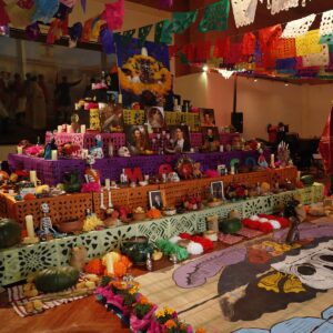 Día de muertos altar 