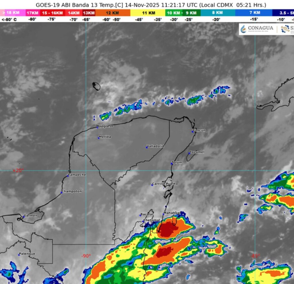 Clima hoy en Cancún y Quintana Roo: Nublado con lluvias 5 IMG 2308