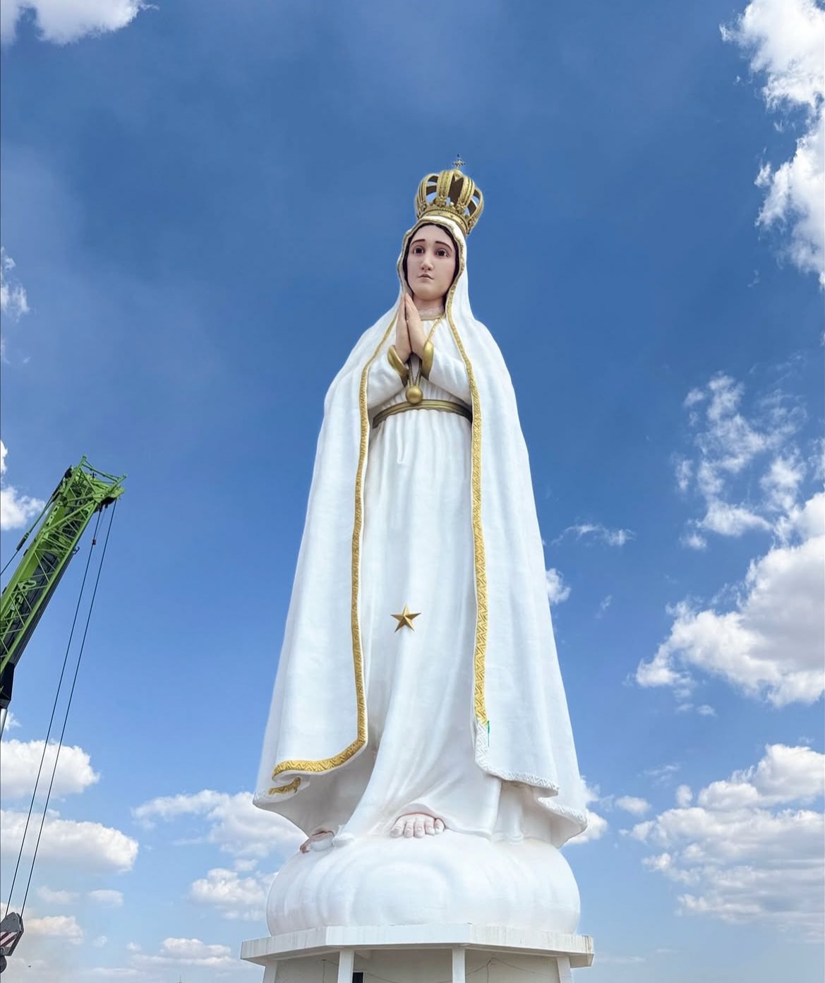 Brasil revela la estatua de la Virgen de Fátima más grande del planeta