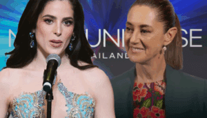 Así felicito Sheinbaum a Fátima Bosch por su triunfo en Miss Universo 2025
