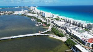 Construcción del Puente Nichupté en Cancún avanza al 90.2%